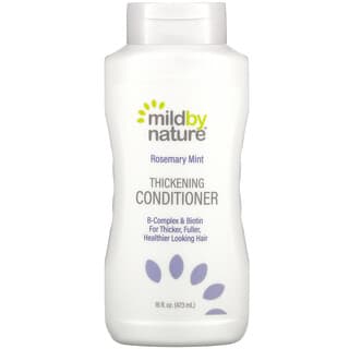 Mild By Nature, Après-shampooing épaississant, Complexe de vitamines B et biotine, Romarin et menthe, 473 ml (16 fl. oz)