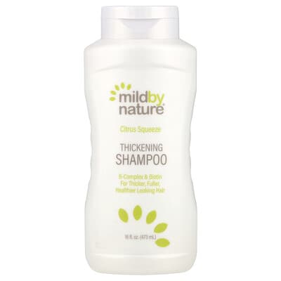 Mild By Nature Thickening Shampoo Citrus