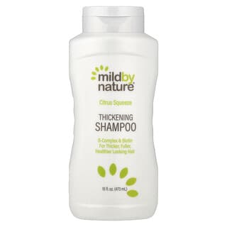 Mild By Nature, Šampon za gušću kosu, B-kompleks + biotin, sok od citrusa, 473 ml
