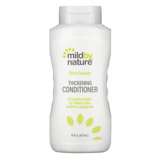 Mild By Nature, Condicionador Espessante, Complexo B e Biotina, Toque Cítrico, 473 ml (16 fl oz)