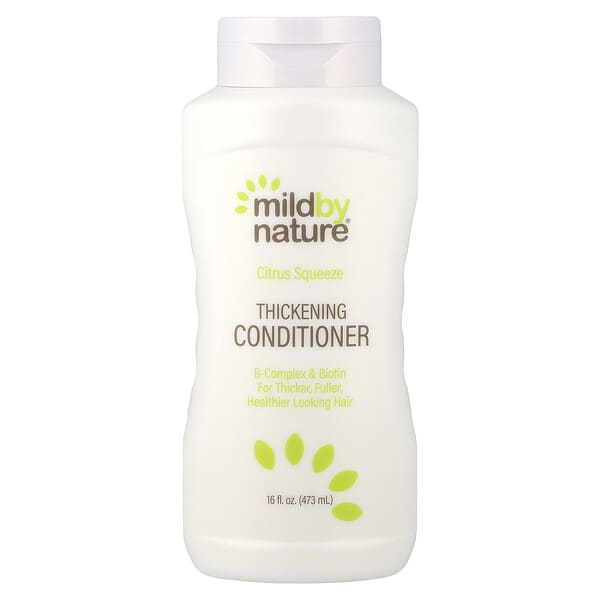 Mild By Nature, Thickening Conditioner, B-Complex & Biotin, Citrus Squeeze, 16 fl oz (473 ml)