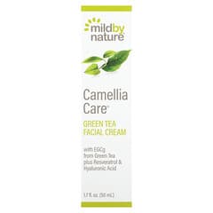 Mild By Nature (مايلد باي ناتشور)‏, Camellia Care، كريم الشاي الأخضر إبيجالوكاتشين، 1.7 أونصة سائلة (50 مل)