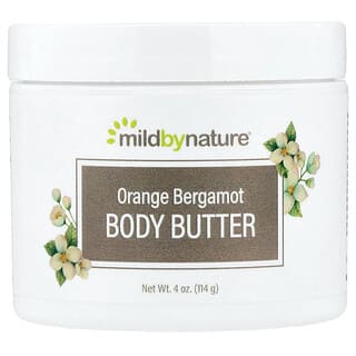 Mild By Nature, Manteiga Corporal de Laranja e Bergamota, 114 g (4 oz)