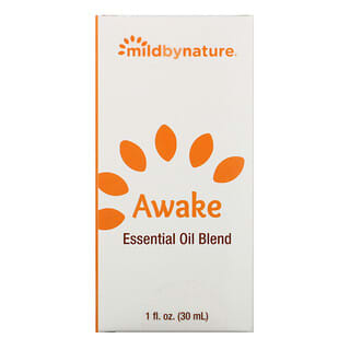 Mild By Nature, Awake, Mélange d'huiles essentielles, 30 ml