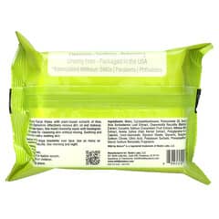 Mild By Nature, Aloe & Cucumber Facial Wipes, Biodegradable, 30 Pre-Moistened Towelettes