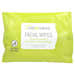 Mild By Nature, Aloe & Cucumber Facial Wipes, Biodegradable, 30 Pre ...