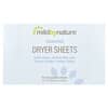 Dryer Sheets, Unscented, 40 Sheets