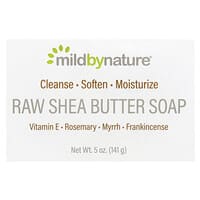 Mild By Nature, 무가공 시어버터, 비누, 비타민E, 로즈마리, 몰약 및 유향 함유, 141g(5oz)