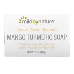 Mild By Nature, マンゴーターメリック石けん、141g（5オンス）