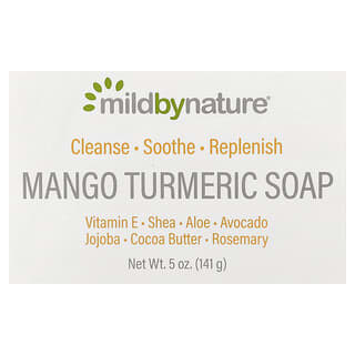 Mild By Nature, Mýdlo, mango a kurkuma, 141 g (5 oz)