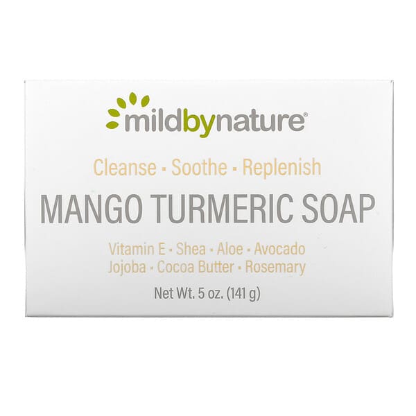 Mild By Nature, Mango Turmeric Bar Soap, 5 oz (141 g)