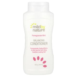 Mild By Nature, Après-shampooing équilibrant à la grenade et à la menthe, 473 ml