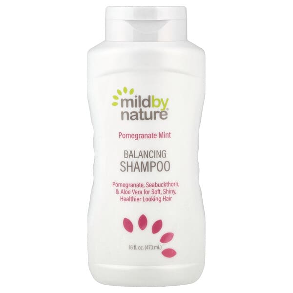 Mild By Nature, Pomegranate Mint Balancing Shampoo, 16 fl oz (473 ml)