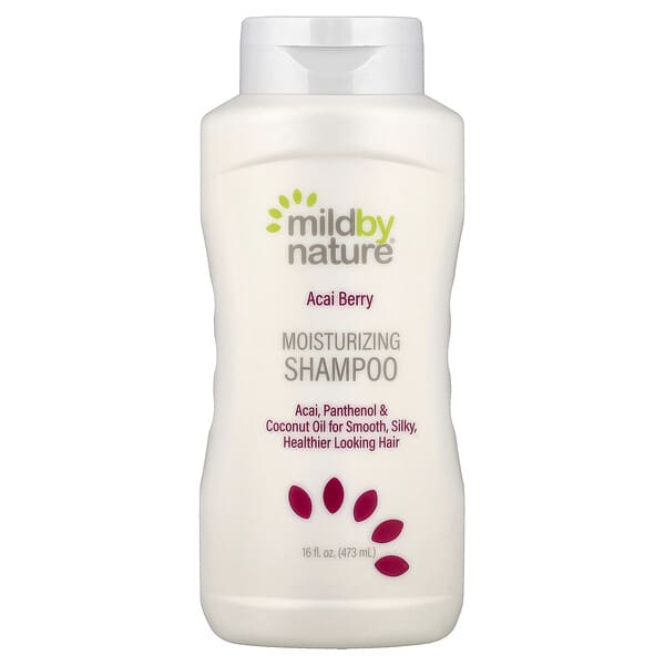 Mild By Nature, Acai Berry Moisturizing Shampoo, 16 fl oz (473 ml)
