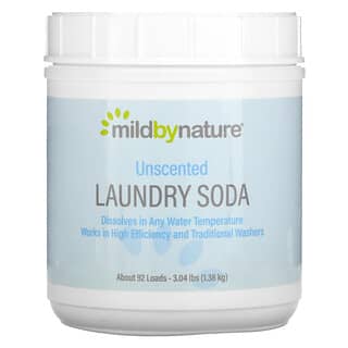 Mild By Nature, Laundry Soda, Unscented, 3.04 lbs (1.38 kg)