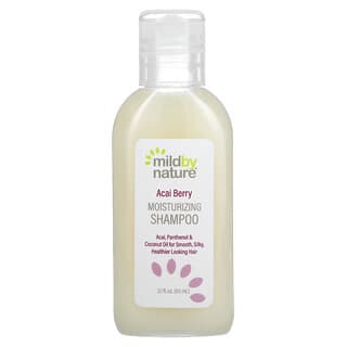 Mild By Nature, Shampoo Hidratante de Açaí, Tamanho para Viagem, 63 ml (2,10 fl oz)