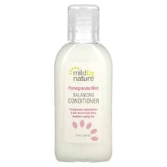 Mild By Nature, Pomegranate Mint Balancing Conditioner, Travel Size, 2.10 fl oz (63 ml)