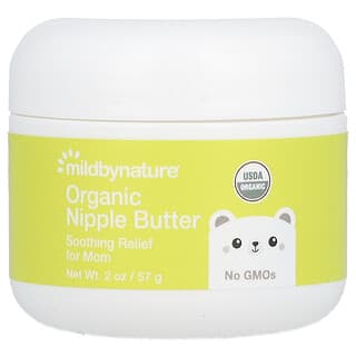 Mild By Nature, Organic Nipple Butter, Bio-Butter für Brustwarzen, 57 g (2 oz.)