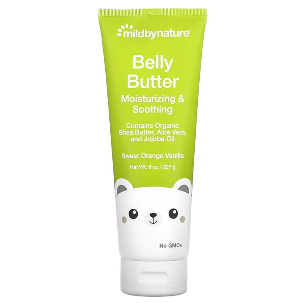 Mild By Nature, Belly Butter, Vanilla Orange, 8 oz (227 g)