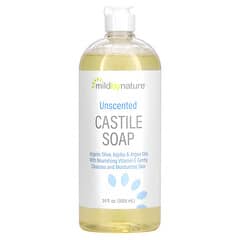 Mild By Nature, Unscented Castile Soap, 34 fl oz (1005 ml)