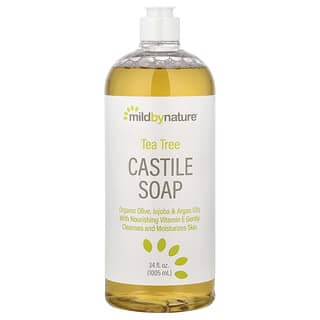 Mild By Nature, Săpun de arbore de ceai Castile, 34 fl oz (1005 ml)