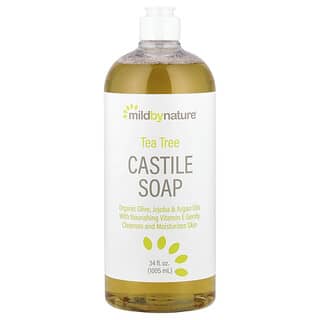 Mild By Nature, Tea Tree Castile Soap, 34 fl oz (1,005 ml)