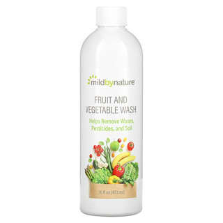 Mild By Nature, Solução para Limpeza de Frutas e Vegetais, 473 ml (16 fl oz)