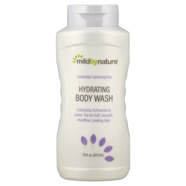 Mild By Nature, 하이드레이팅 바디 워시, 라벤더 레몬그라스, 473ml(16fl oz)
