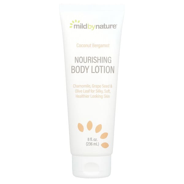 Mild By Nature, Nourishing Body Lotion, Coconut Bergamot, 8 fl oz (236 ml)