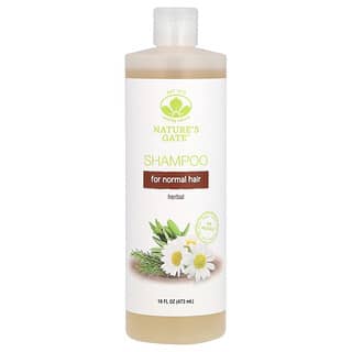 Mild By Nature, Shampooing à base de plantes pour cheveux normaux, 473 ml