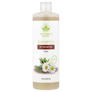 Mild By Nature, (Nature's Gate), Herbal Shampoo for Normal Hair, 16 fl oz (473 ml)