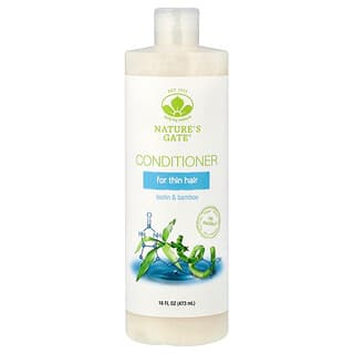 Mild By Nature, (Nature's Gate), Acondicionador con biotina y bambú para cabello debilitado, 473 ml (16 oz. líq.)