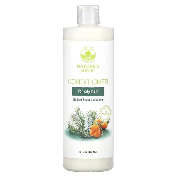 Mild By Nature, Tea Tree & Sea Buckthorn Conditioner for Oily Hair, 16 fl oz (473 ml)