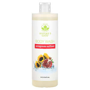Mild By Nature, Pomegranate Sunflower Body Wash, Granatapfel-Sonnenblumen-Duschgel, 473 ml (16 fl. oz.)'