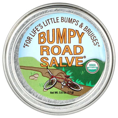 Mild By Nature, Sierra Bees™, Bumpy Road Salve® All-Purpose Balm, 0.6 oz (17 g)