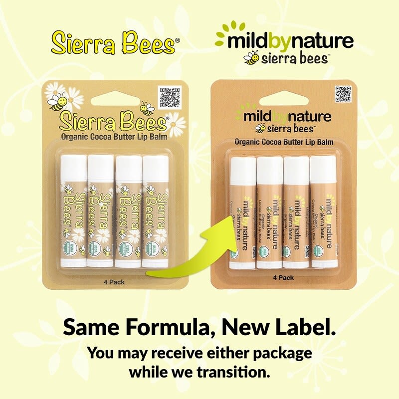 Sierra Bees™（シエラビーズ）、オーガニック リップクリーム、ココ