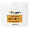 Mild By Nature, Sierra Bees™, 허니 아몬드 바디 버터, 114g(4oz)
