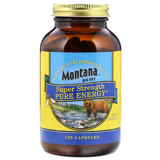Montana Big Sky, Pure Energy, Super Strength, 120 Capsules