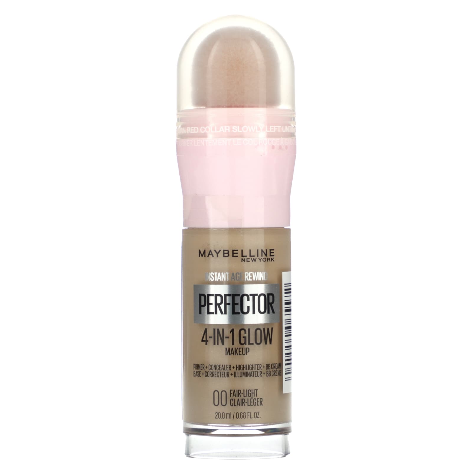 Base Maybelline Eraser Perfector 4en1 Glow 00Fair Light — Perfumería La  Mundial
