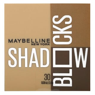 Maybelline, Shadow Blocks, 30 North 3rd et Bedford Ave, 2,4 g