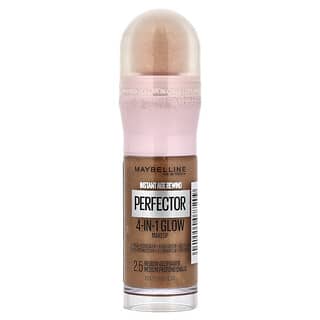 Maybelline, Instant Age Rewind, Perfector 4-i-1 Glow Makeup, 2,5 Medium-Deep Warm, 20 ml