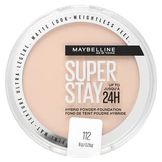 Maybelline, Super Stay, Hybrid Powder-Foundation, 112, 0.21 oz (6 g)