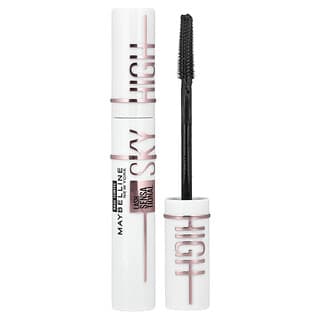 Maybelline, Lash Sensational，Sky High 有色睫毛打底膏，810 柔软黑色，0.26 液量盎司（7.7 毫升）