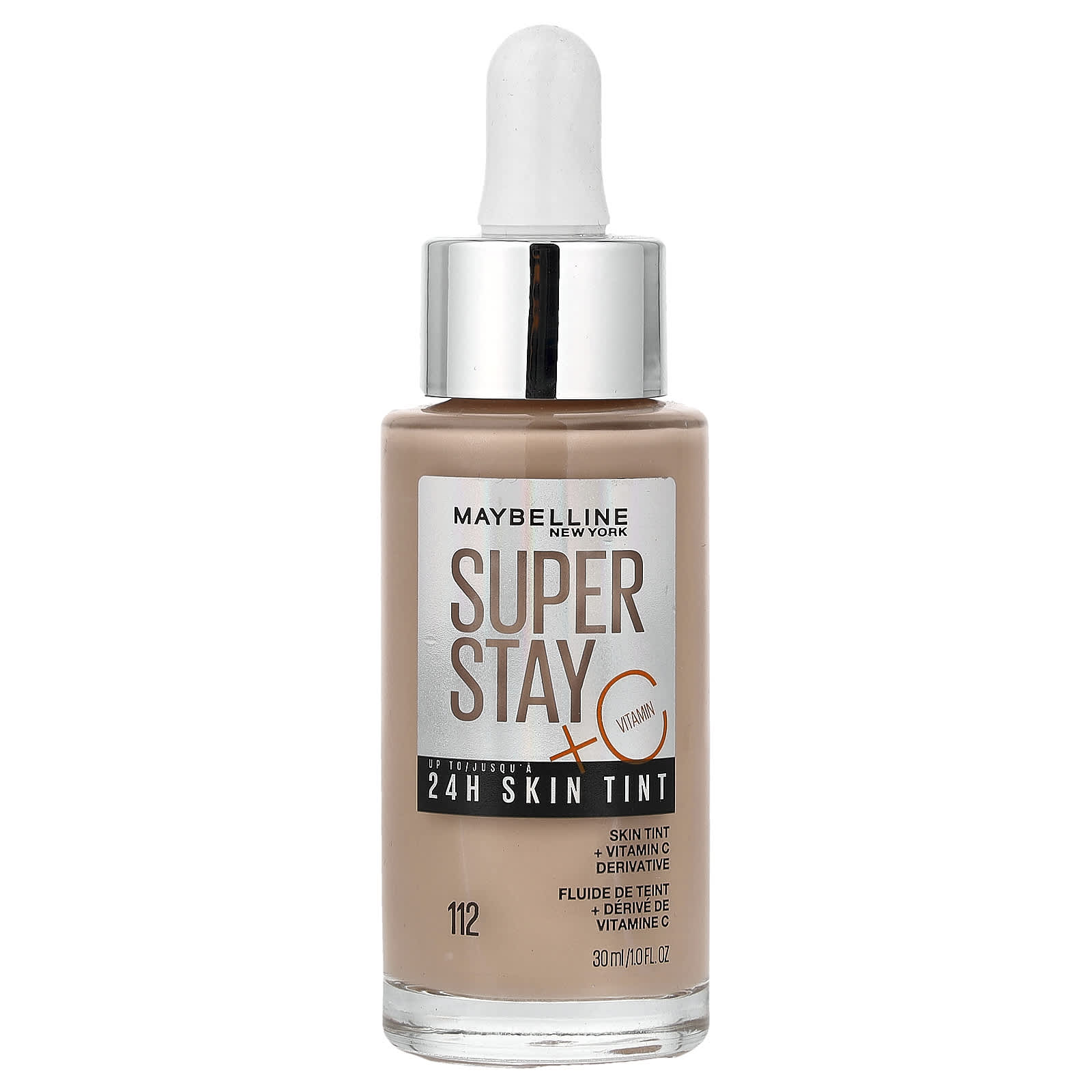Maybelline, Super Stay, 24H Skin Skin, 112, 30 мл (1 жидк. унция)