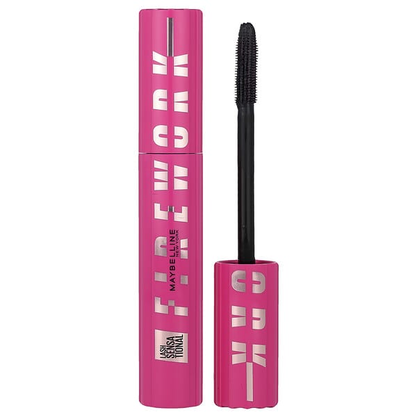 Maybelline, Lash Sensational，絢麗睫毛膏，802 黑色，0.33 液量盎司（10 毫升）