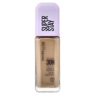 Maybelline, Super Stay, Base de maquillaje mate, 112, 30 ml (1 oz. líq.)