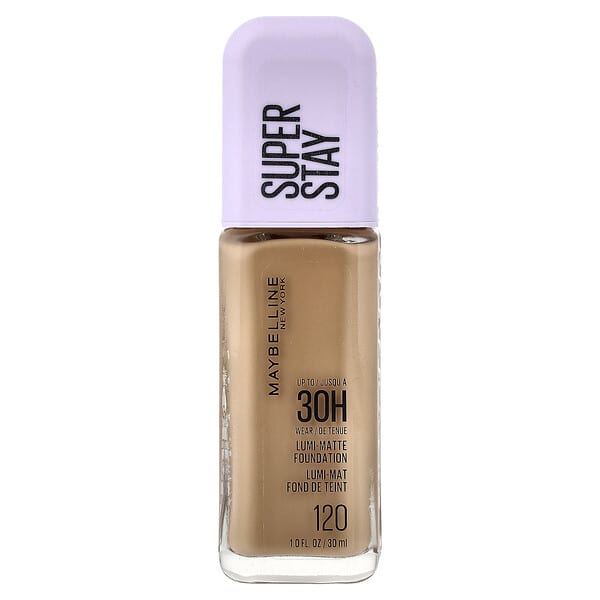 Maybelline, 슈퍼 스테이, 루미-매트 파운데이션, 120, 30ml(1fl oz)