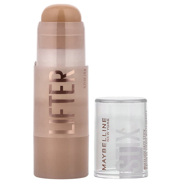 Maybelline, Lifter Stix, stick-uri faciale multifuncționale, 10 bucăți neutre, 6 g