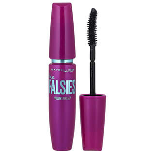 Maybelline, The Falsies™, Máscara con efecto de pestañas postizas, 280 Blackest Black, 7,5 ml (0,25 oz. líq.)