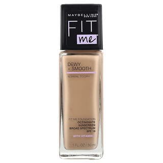 Maybelline, Fit Me, Base Dewy + Smooth, 115 Marfim, 30 ml (1 fl oz)